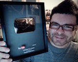 With my Silver Play Button!