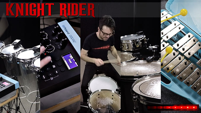 Vadrum Meets Knight Rider (Drum Triggered Band)